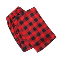 MEN'S BUFFALO CHECK PJ PANTS-PANTS-FORNIA-SMALL-RED-Coriander