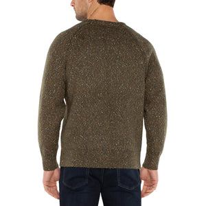 MEN'S CREW NECK SWEATER-Sweaters & Jackets-LIVERPOOL-Coriander