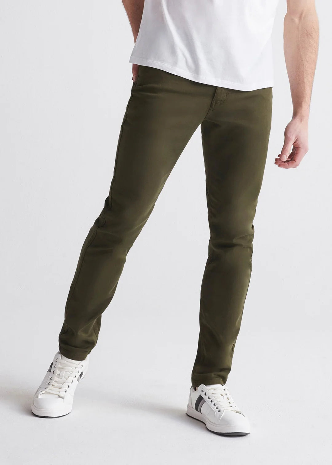 MENS DRESS SWEATPANT-Pant-DUER-29-32-ARMY GREEN-Coriander