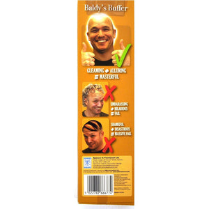 MEN'S GROOMING | BALDY'S BUFFER-Lotions & Potions-FUN TIME-Coriander