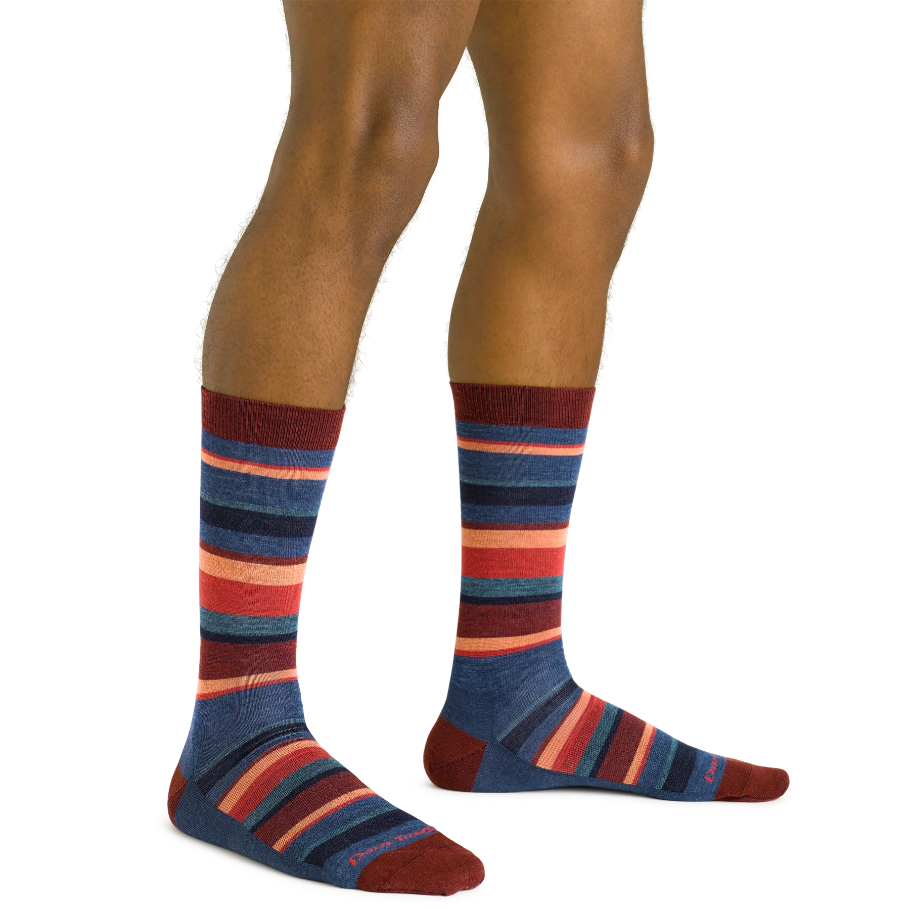 MEN'S LIGHTWEIGHT SOCKS | DRUID CREW-Socks & Footwear-DARN TOUGH-Coriander