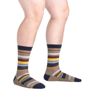 MEN'S LIGHTWEIGHT SOCKS | DRUID CREW-Socks & Footwear-DARN TOUGH-Coriander