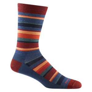 MEN'S LIGHTWEIGHT SOCKS | DRUID CREW-Socks & Footwear-DARN TOUGH-MEDIUM-DEN-Coriander
