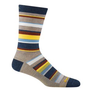 MEN'S LIGHTWEIGHT SOCKS | DRUID CREW-Socks & Footwear-DARN TOUGH-MEDIUM-RYE-Coriander