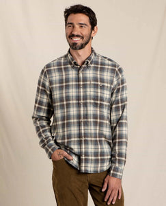 MENS L/S SHIRT | AIRSMYTH PLAIDS-Men's Shirt-TOAD&CO-LARGE-BARNWOOD-Coriander