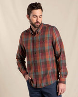 MENS L/S SHIRT | AIRSMYTH PLAIDS-Men's Shirt-TOAD&CO-LARGE-MANZANITA-Coriander