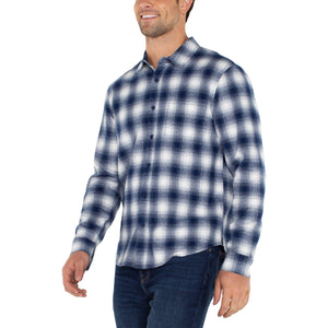 MEN'S L/S SHIRT | BUTTON UP-Shirts & Tops-LIVERPOOL-MEDIUM-SNOW-Coriander