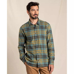 MEN'S LS SHIRT | FLANNAGAN-Shirts & Tops-TOAD&CO-MEDIUM-SILVER PINE-Coriander