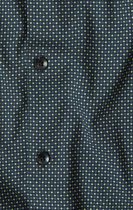 MEN'S L/S SHIRT | MICRO ACCENT DOT PRINT-Shirts & Tops-STONE ROSE-Coriander