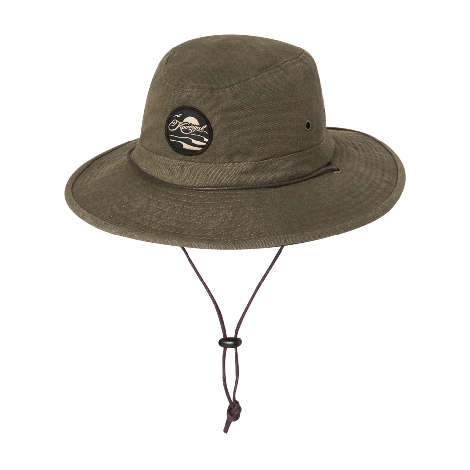 MEN'S MID BRIM SALTY HAT-Hat-KOORINGAL-MED-LRG-KHAKI-Coriander