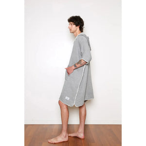 MEN'S MUSLIN PONCHO | THE COCOON-Sweaters & Jackets-TOFINO TOWEL-Coriander