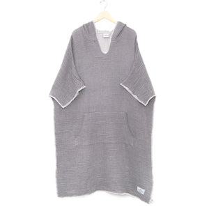 MEN'S MUSLIN PONCHO | THE COCOON-Sweaters & Jackets-TOFINO TOWEL-Coriander