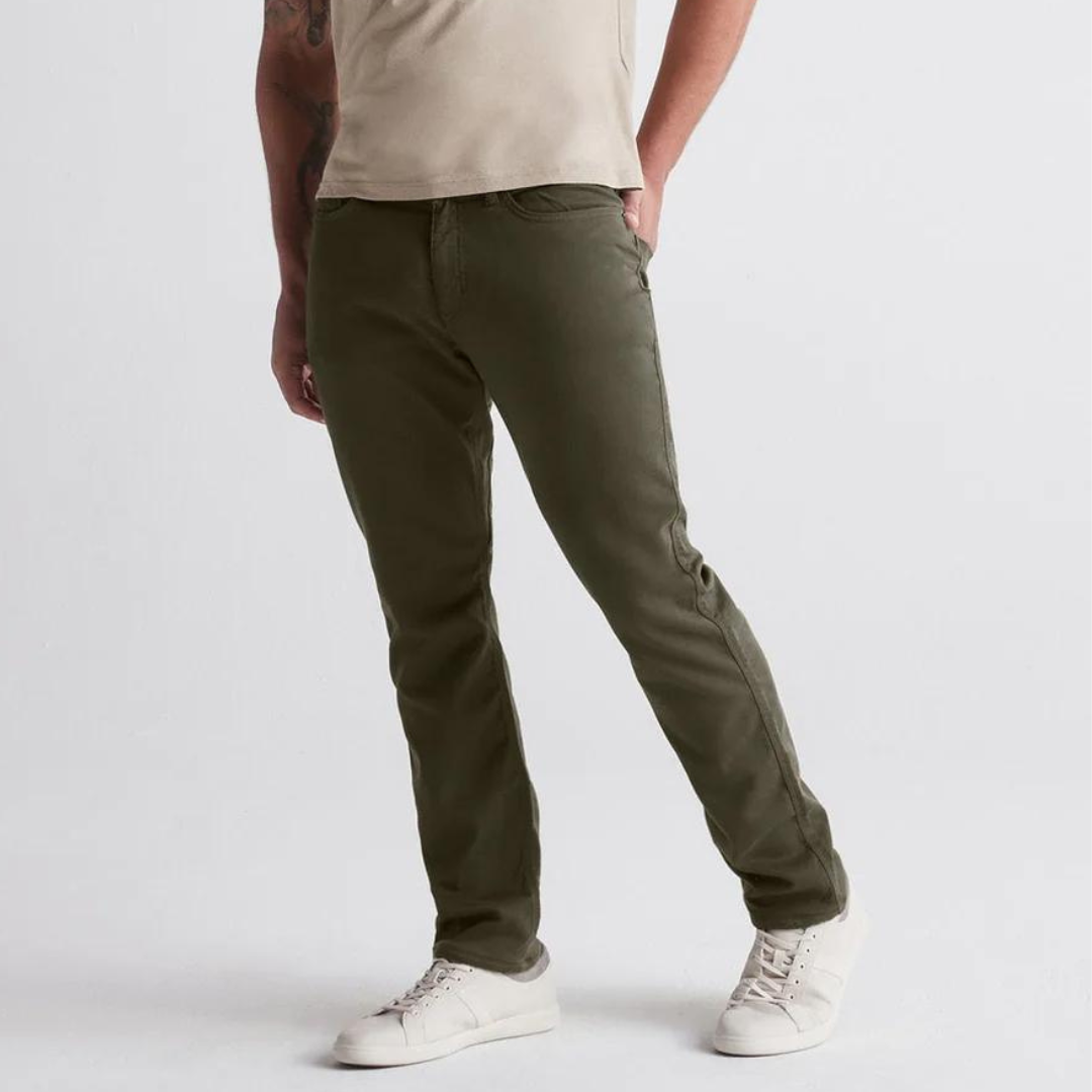 MEN'S PANTS | DUER NO SWEAT RELAXED-Pant-DUER-30-32-ARMY GREEN-Coriander