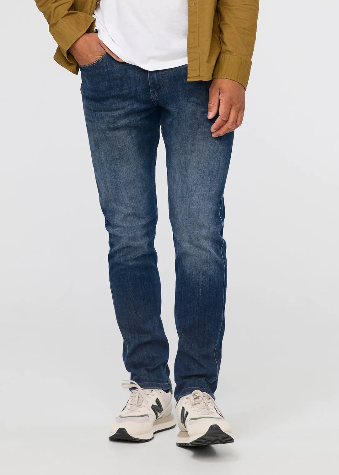 MENS RELAXED PERFORMANCE DENIM-Pant-DUER-30-32-GALACTIC-Coriander