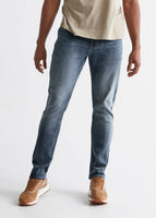 MENS RELAXED PERFORMANCE DENIM-Pant-DUER-30-32-TIDAL-Coriander