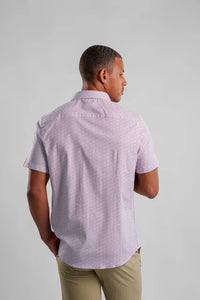 MEN'S SHIRT | DITSY S/S KNIT-Shirts & Tops-STONE ROSE-Coriander