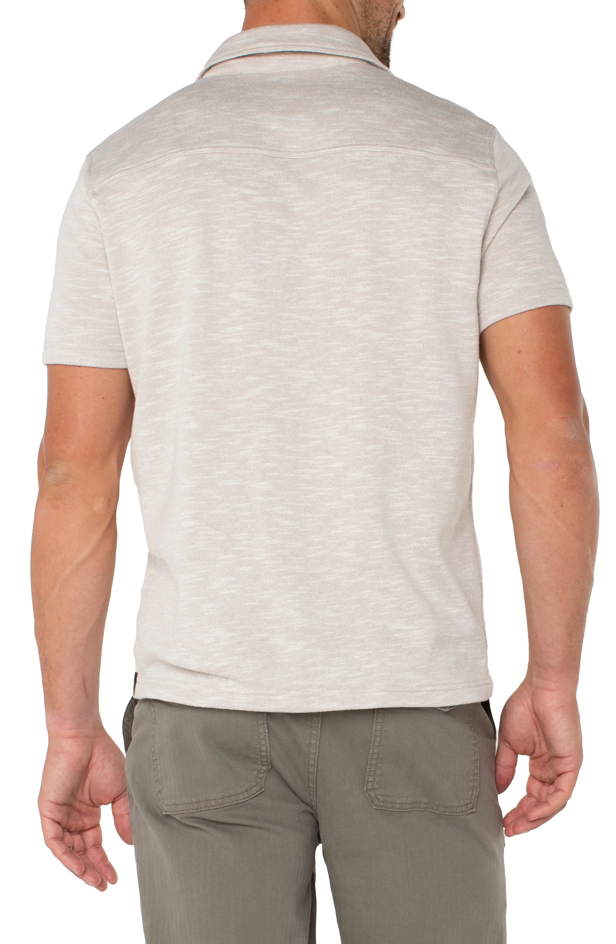 MEN'S SHIRT | FRENCH TERRY-Shirts & Tops-LIVERPOOL-Coriander