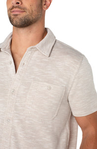 MEN'S SHIRT | FRENCH TERRY-Shirts & Tops-LIVERPOOL-Coriander