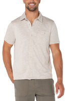 MEN'S SHIRT | FRENCH TERRY-Shirts & Tops-LIVERPOOL-MEDIUM-LY OATMEAL-Coriander