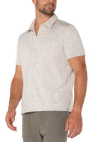 MEN'S SHIRT | FRENCH TERRY-Shirts & Tops-LIVERPOOL-Coriander