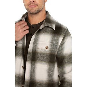 MEN'S SHIRT JACKET-Sweaters & Jackets-LIVERPOOL-Coriander