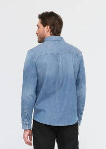 MEN'S SHIRT | PERFORMANCE DENIM LITE TWO POCKET-Shirts & Tops-DUER-Coriander