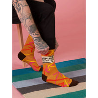MEN'S SOCKS | CAPTAIN DISTRACTION-Socks-BLUE Q-Coriander