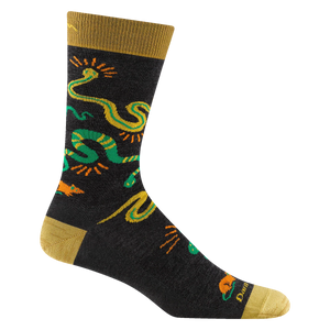 MEN'S SOCKS | FIELD GUIDE CREW-Socks & Footwear-DARN TOUGH-Coriander