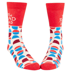 MEN'S SOCKS | RAD DAD-Socks & Footwear-BLUE Q-Coriander