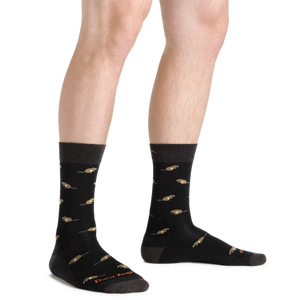 MEN'S SOCKS | SAWTOOTH CREW-Socks & Footwear-DARN TOUGH-Coriander