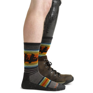 MEN'S SOCKS | WILLOUGHBY MICRO CREW-Socks & Footwear-DARN TOUGH-Coriander