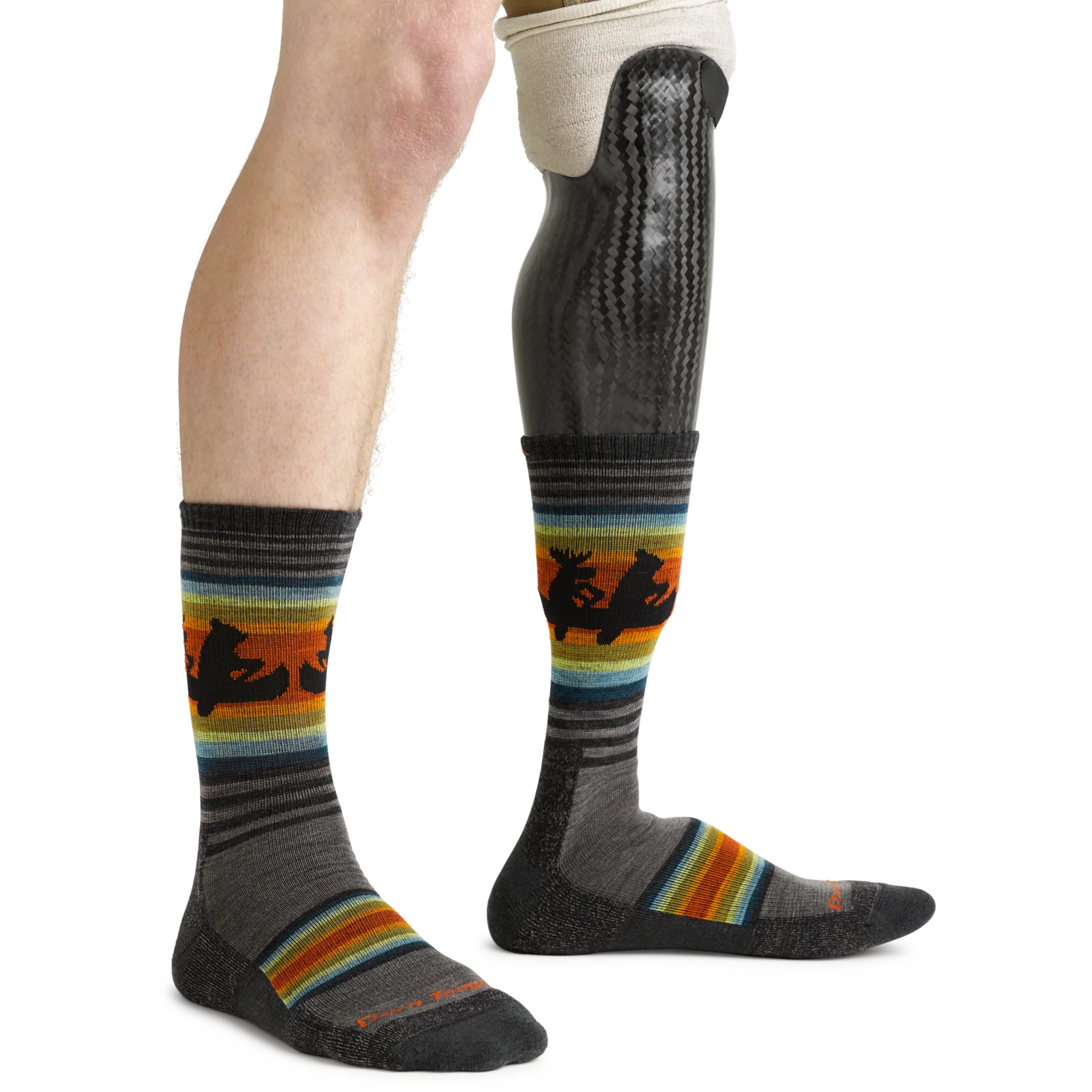MEN'S SOCKS | WILLOUGHBY MICRO CREW-Socks & Footwear-DARN TOUGH-Coriander