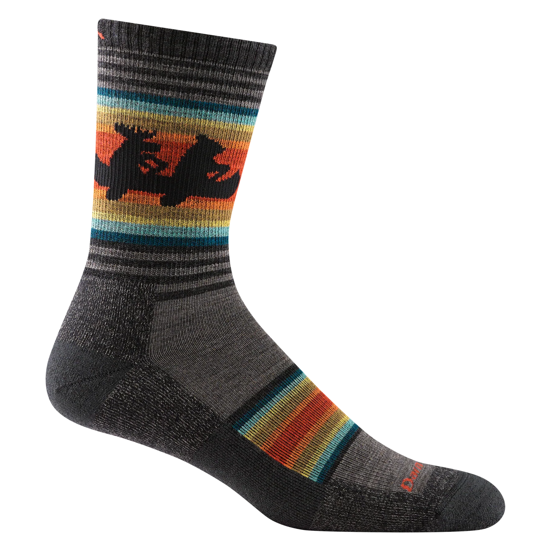MEN'S SOCKS | WILLOUGHBY MICRO CREW-Socks & Footwear-DARN TOUGH-MEDIUM-TAUPE-Coriander
