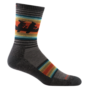 MEN'S SOCKS | WILLOUGHBY MICRO CREW-Socks & Footwear-DARN TOUGH-MEDIUM-TAUPE-Coriander