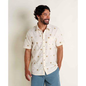 MEN'S S/S SHIRT | AIRSCAPE EMBROIDERED-Shirts & Tops-TOAD&CO-Coriander