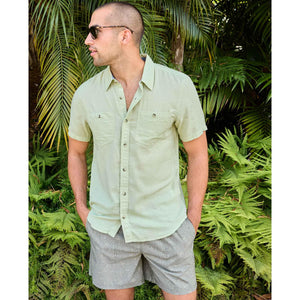 MEN'S S/S SHIRT | HONCHO-Shirts & Tops-TOAD&CO-Coriander