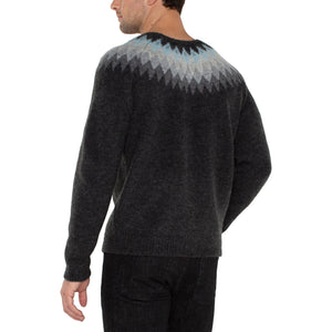 MEN'S SWEATER | DIAMOND CREW NECK-Sweaters & Jackets-LIVERPOOL-Coriander
