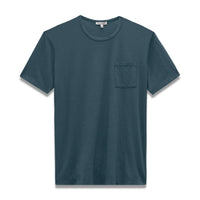 MEN'S TEE | SLUB COTTON-Shirts & Tops-EASY MONDAYS-MEDIUM-VINTAGE NAVY-Coriander