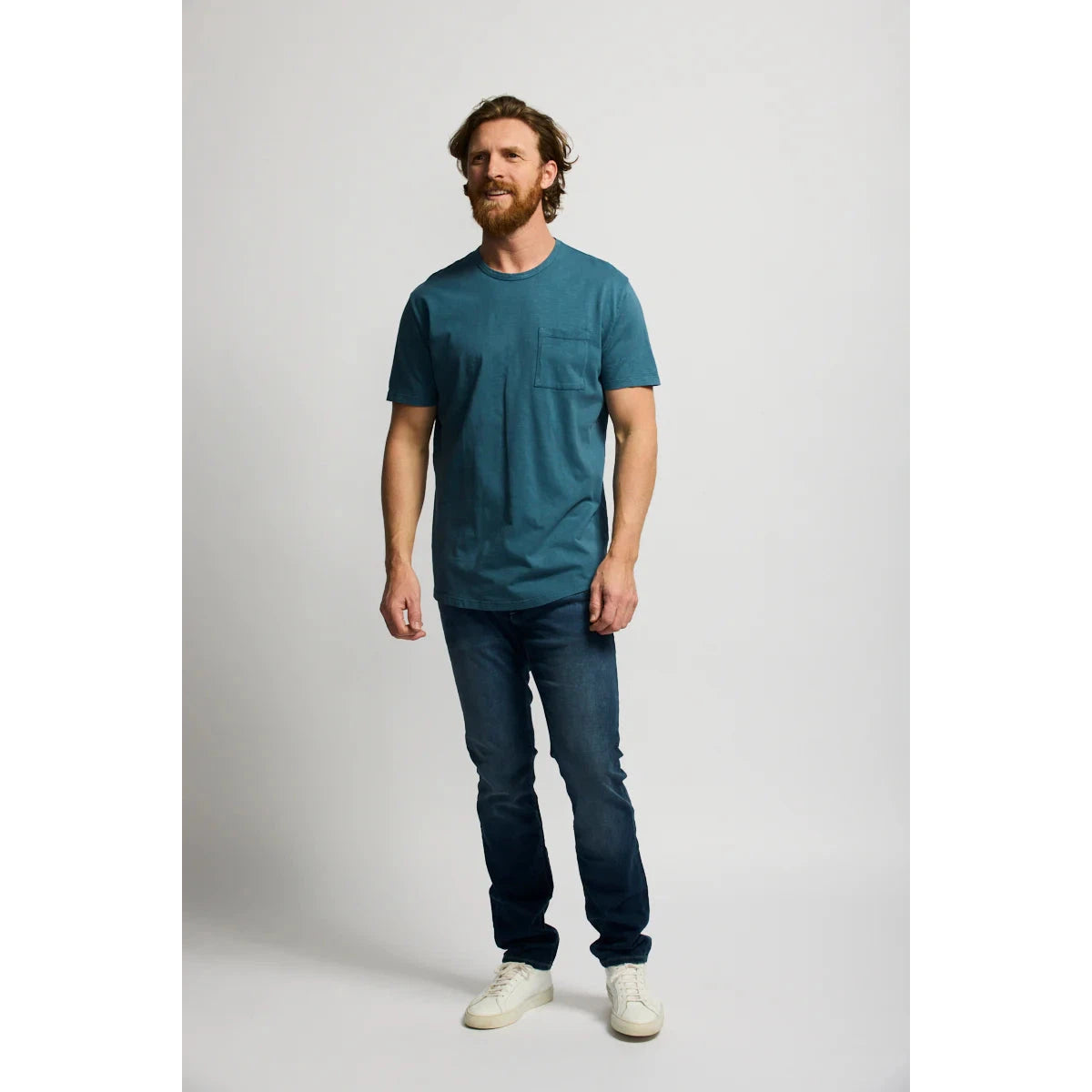MEN'S TEE | SLUB COTTON-Shirts & Tops-EASY MONDAYS-Coriander