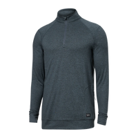 MEN'S TOP | PEAKDAZE HALF ZIP-Sweaters & Jackets-SAXX-MEDIUM-TURBULENCE HEATHER-Coriander