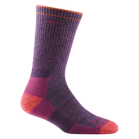 MERINO HIKER WOMEN'S BOOT SOCKS-Socks & Footwear-DARN TOUGH-MEDIUM-PLUM HEATHER-Coriander