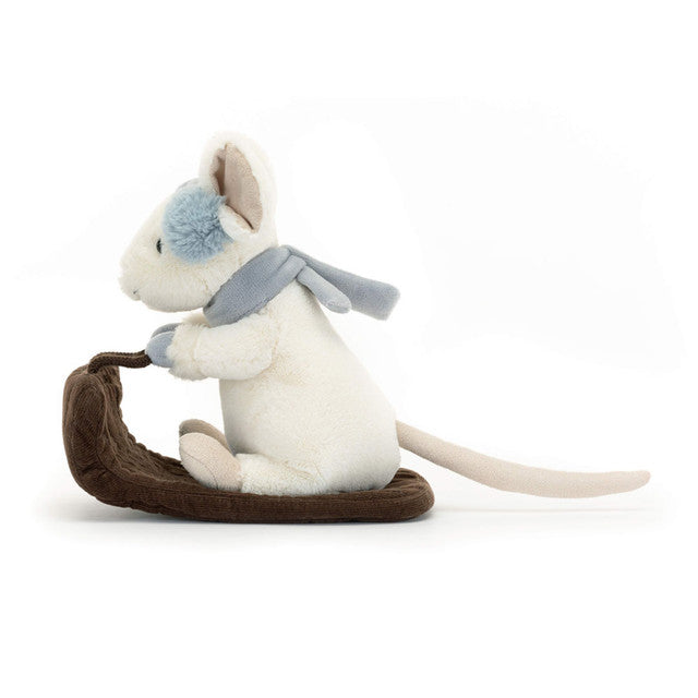 MERRY MOUSE SLEIGHING-Stuffies-JELLYCAT-Coriander