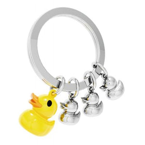 METALMORPHOSE KEYCHAINS-Accessories-METALMORPHOSE-DUCK FAMILY-Coriander