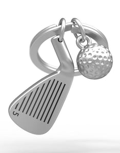 METALMORPHOSE KEYCHAINS-Accessories-METALMORPHOSE-GOLFER-Coriander