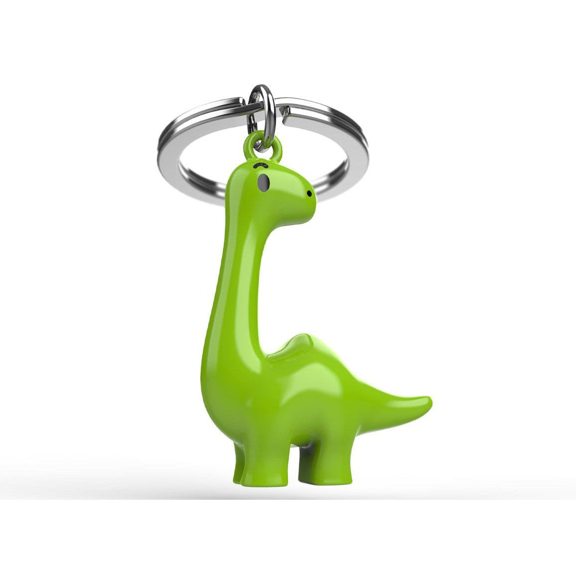 METALMORPHOSE KEYCHAINS-Accessories-METALMORPHOSE-GREEN DINOSAUR-Coriander