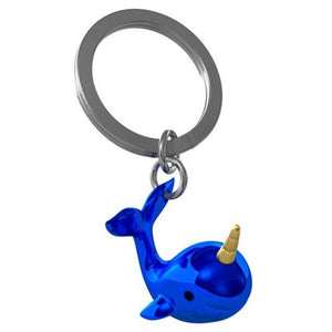 METALMORPHOSE KEYCHAINS-Accessories-METALMORPHOSE-NARWHAL-Coriander