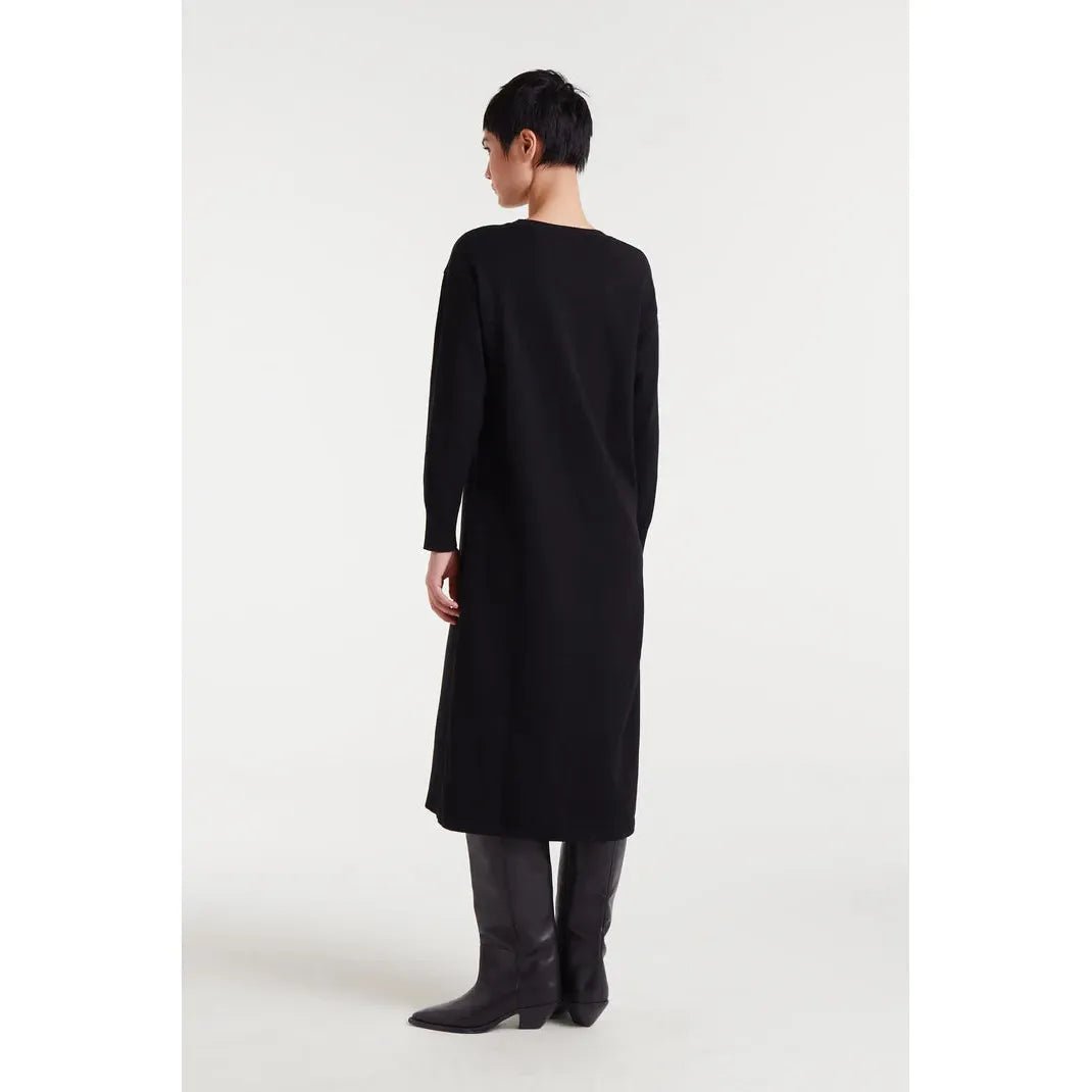 MIDI DRESS | JACQUARD WITH HEARTS-Dresses-COMPANIA FANTASTICA-Coriander