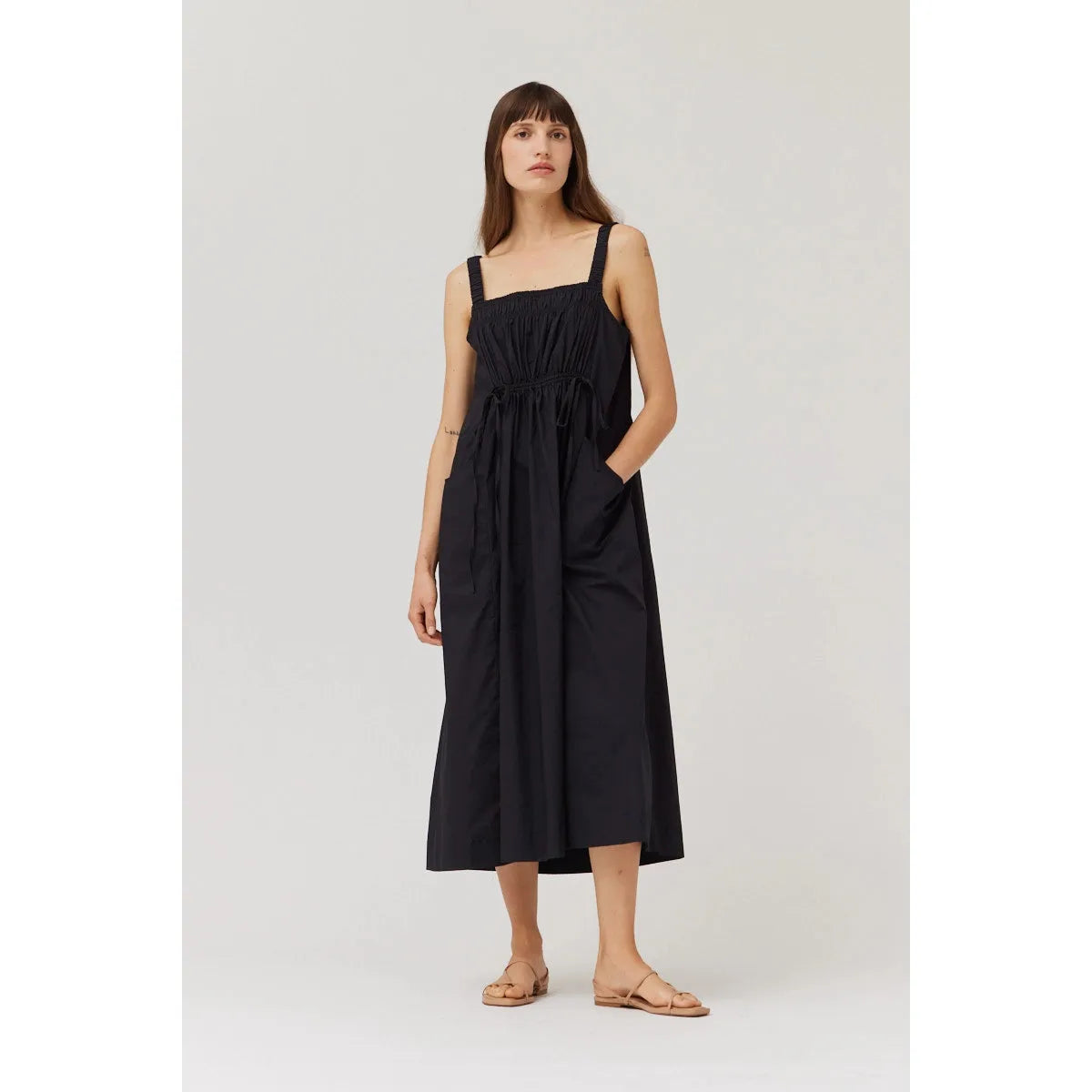 MIDI DRESS | SUMMER COTTON-Dress-GRADE AND GATHER-Coriander
