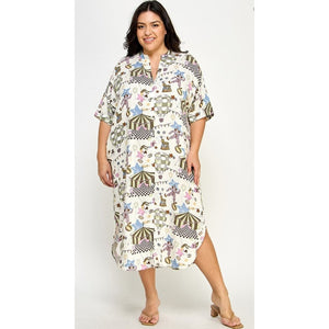 MIDI SHIRT DRESS-Dress-ELLISON-SMALL-MULTI-Coriander