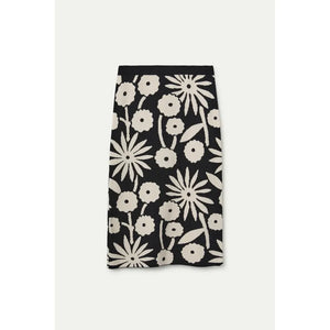 MIDI SKIRT | JACQUARD-Bottoms-COMPANIA FANTASTICA-Coriander